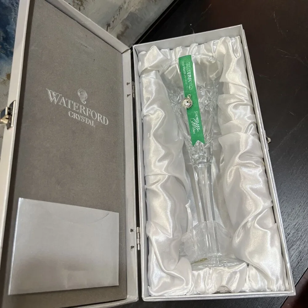 Waterford Snowflake Wishes Courage 2nd Edition Champagne Flute / See Details